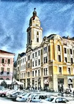 Pécs centrum rajza