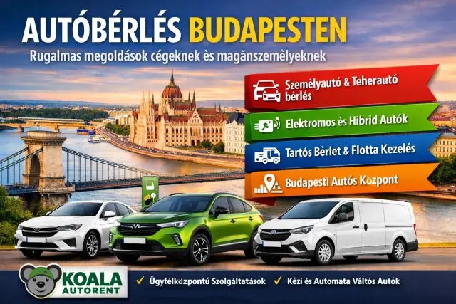 Az autóbérlés Budapest ilyen előnyökkel jár